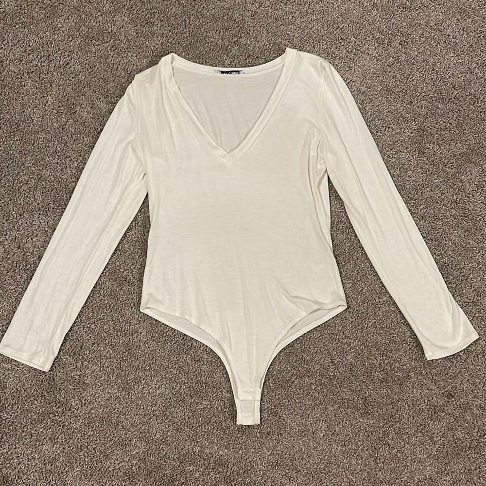 Fashion Nova white bodysuit (worn once)